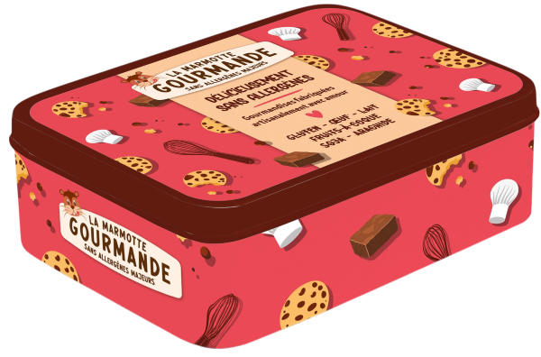 Boîte de cookies pépites de chocolat (best seller) - 1